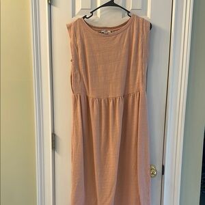 Loft Pink Sleeveless Dress